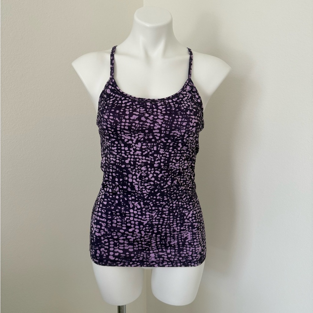 Champion DuoDry Purple Racerback Sports Bra Tank XS